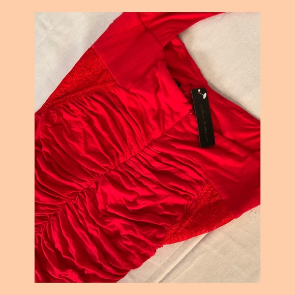 Y2K/90s Urban Behaviour Backless Ruched Dress - Picture 3 of 3